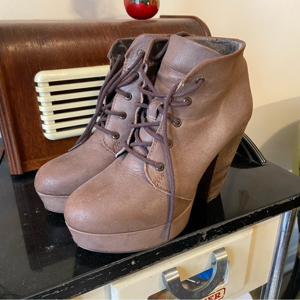 Steve Madden Booties. “Raspy Bootie”